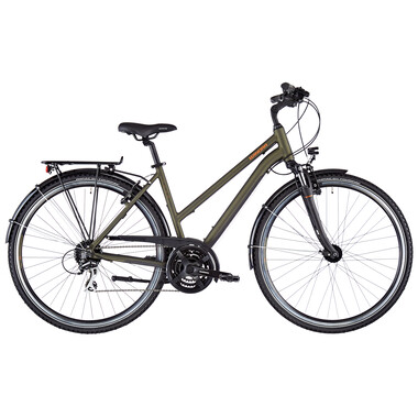 Bicicleta de viaje WINORA DOMINGO 24 TRAPEZ Verde 2021 0